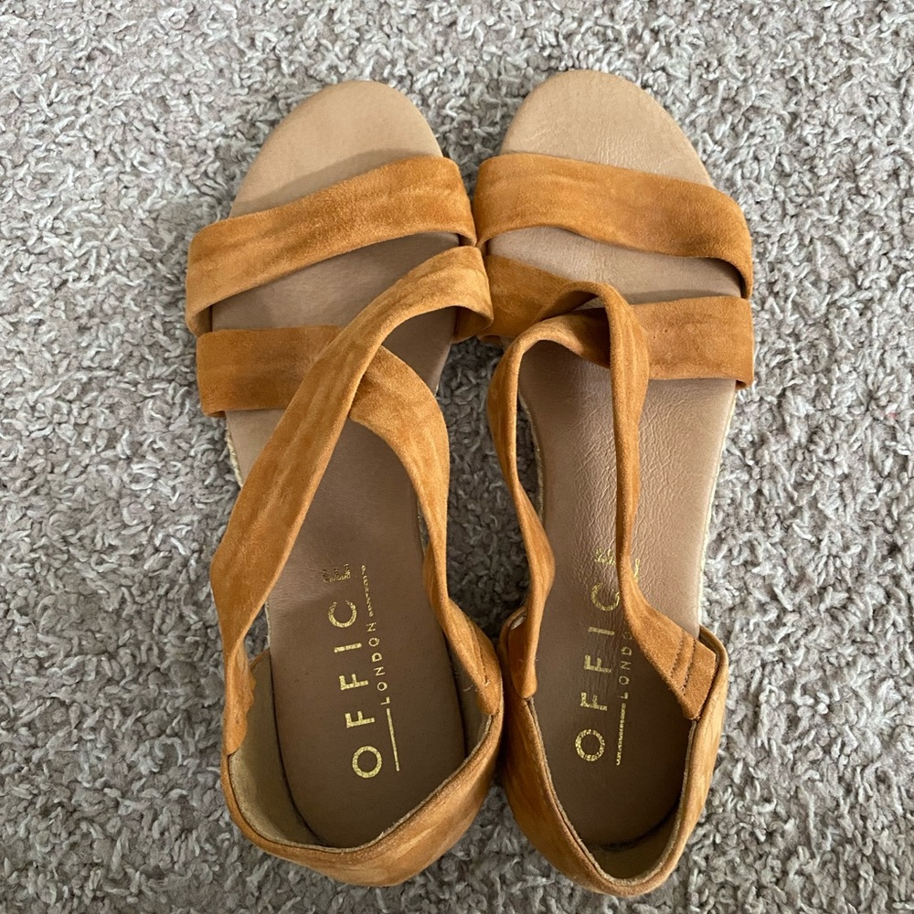 OFFICE Hallie Cross Strap Espradrilles